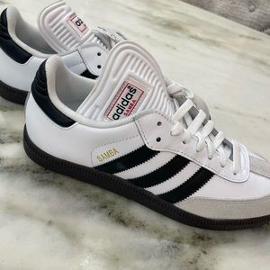 Men’s White and Black Samba sneakers